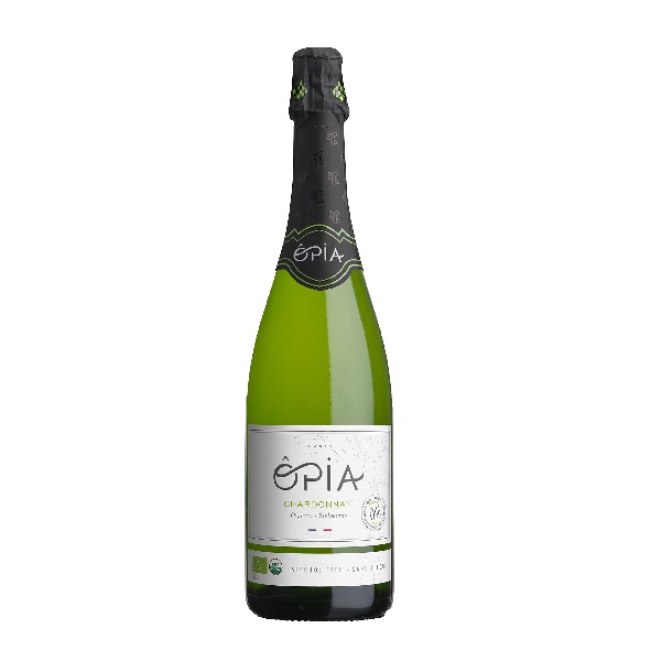 【750ml】Opia Chardonnay Sparkling　ﾗﾍﾞﾙ変更　ｽﾊﾟｰｸﾘﾝｸﾞﾉﾝｱﾙｺｰﾙ