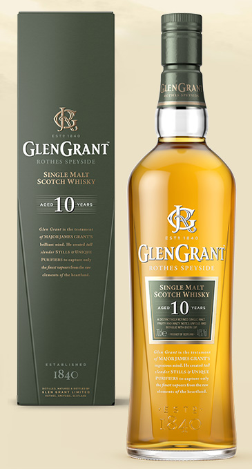 Glen Grant Single Malt Scotch Whisky　10年 700ml 40% ｽｺｯﾁｳｲｽｷｰ
